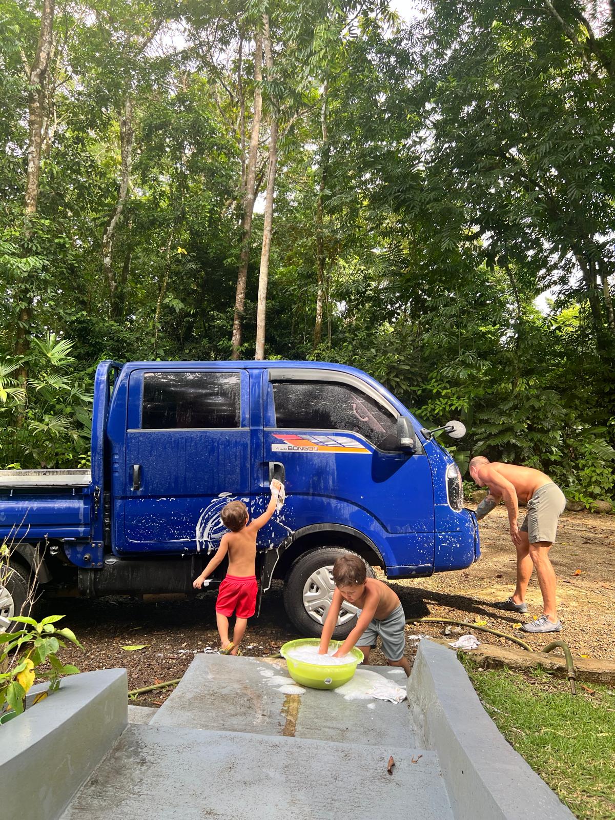Our Team Washing Truck